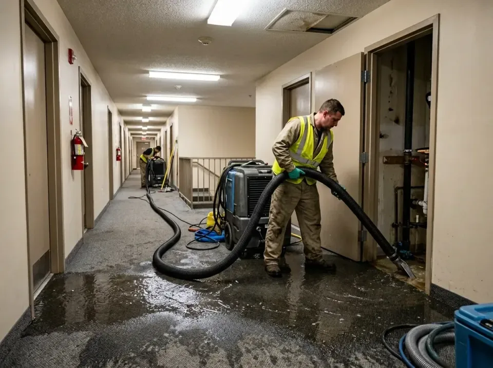 multi-unit-apartment-hallway-f-005 — frequently asked questions, Emergency Burst Pipe Water Extraction & Removal in Hartsdal…
